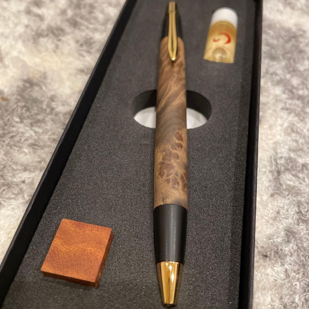 ほぼ新品 野原工芸 シャープペンシル☆マーブルウッド - メルカリ