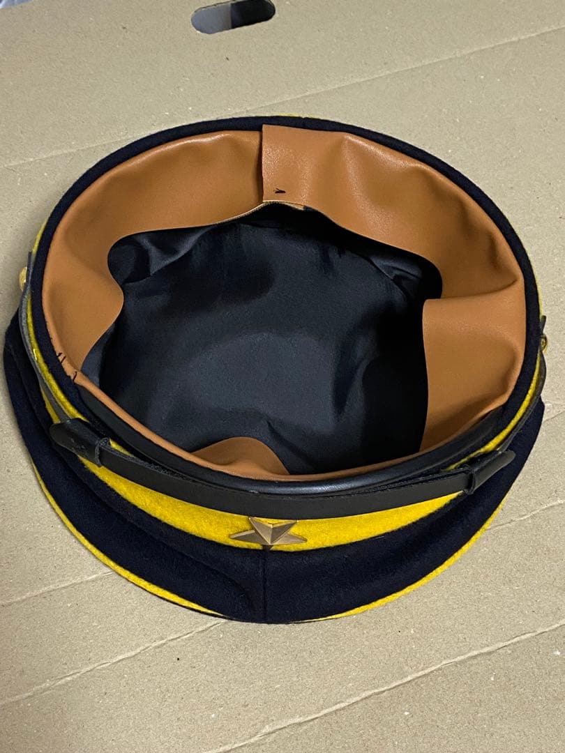 日本軍 明治19年軍帽 兵用 約57cm レプリカ ゴールデンカムイ 軍帽