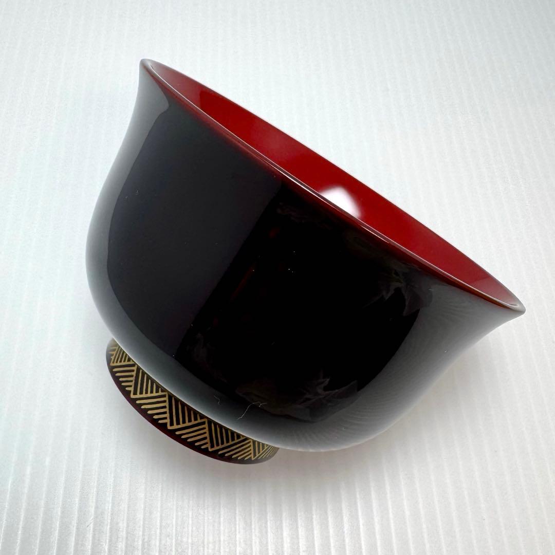 新品 輪島塗 汁椀 お椀 ５客セット 漆 漆器 伝統工芸 吸物椀 輪島漆器