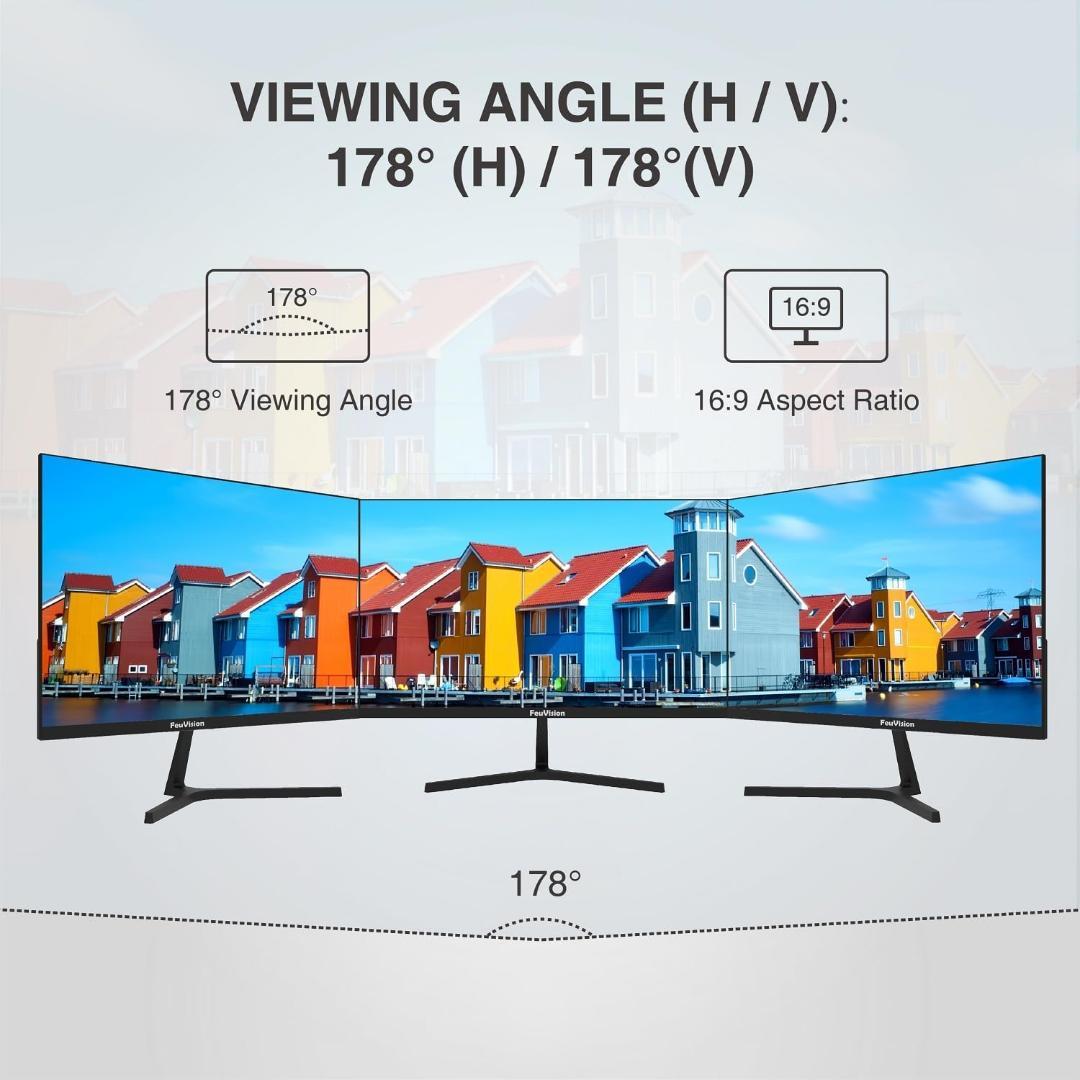 開封済・未使用】FeuVision 27インチLEDモニター FSID27AF