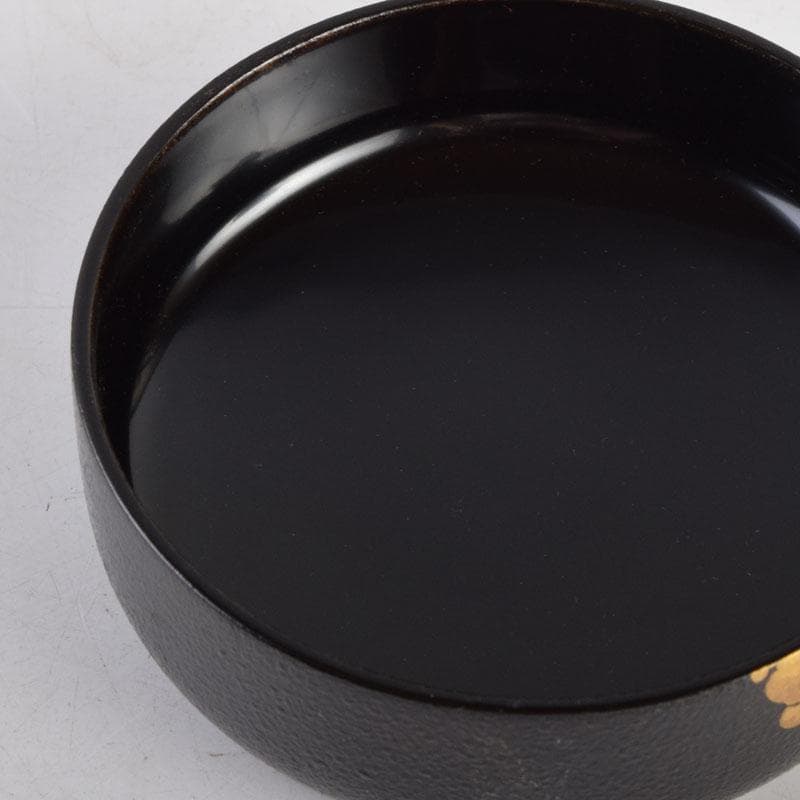 茶道具 山中塗 坂田峰俊作 たたき塗 こぼれ梅 中棗 共箱 V 8865 - メルカリ