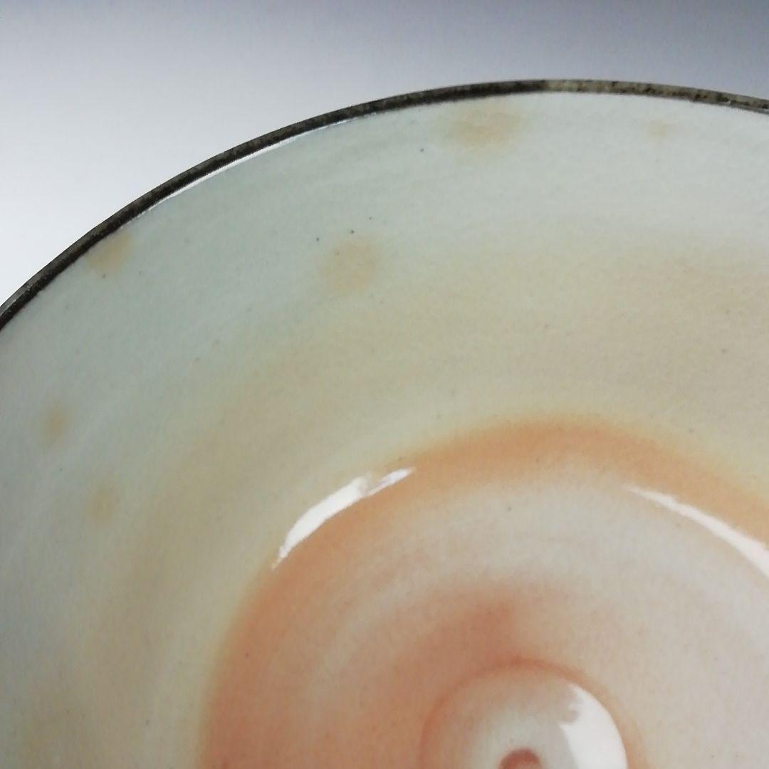 T348 茶碗 『乾山写 利休梅』『桃山窯 橋本喜泉 造』 共箱 抹茶碗