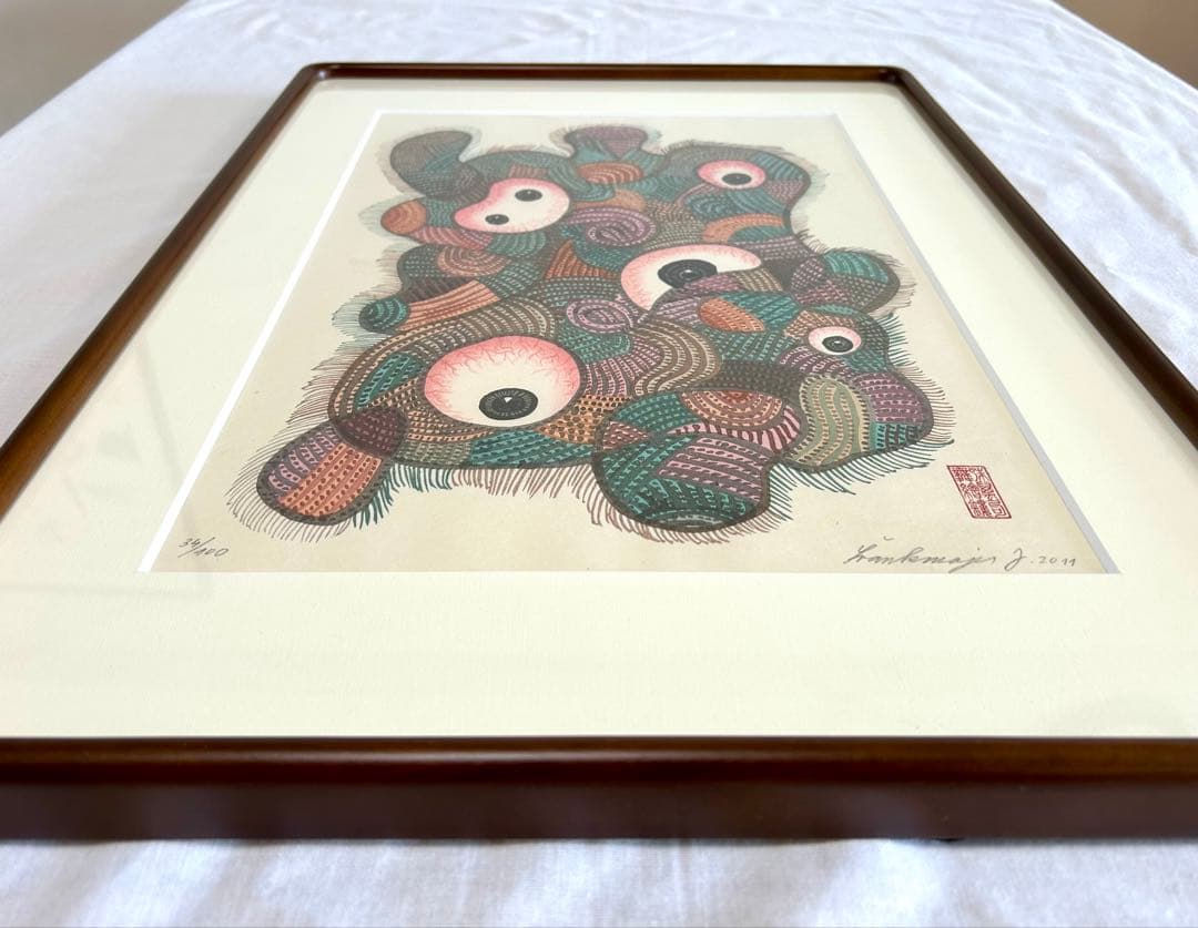 芸術家兼映画監督でもある、ヤン・シュヴァンクマイエルの江戸浮世絵版画【大判錦絵】