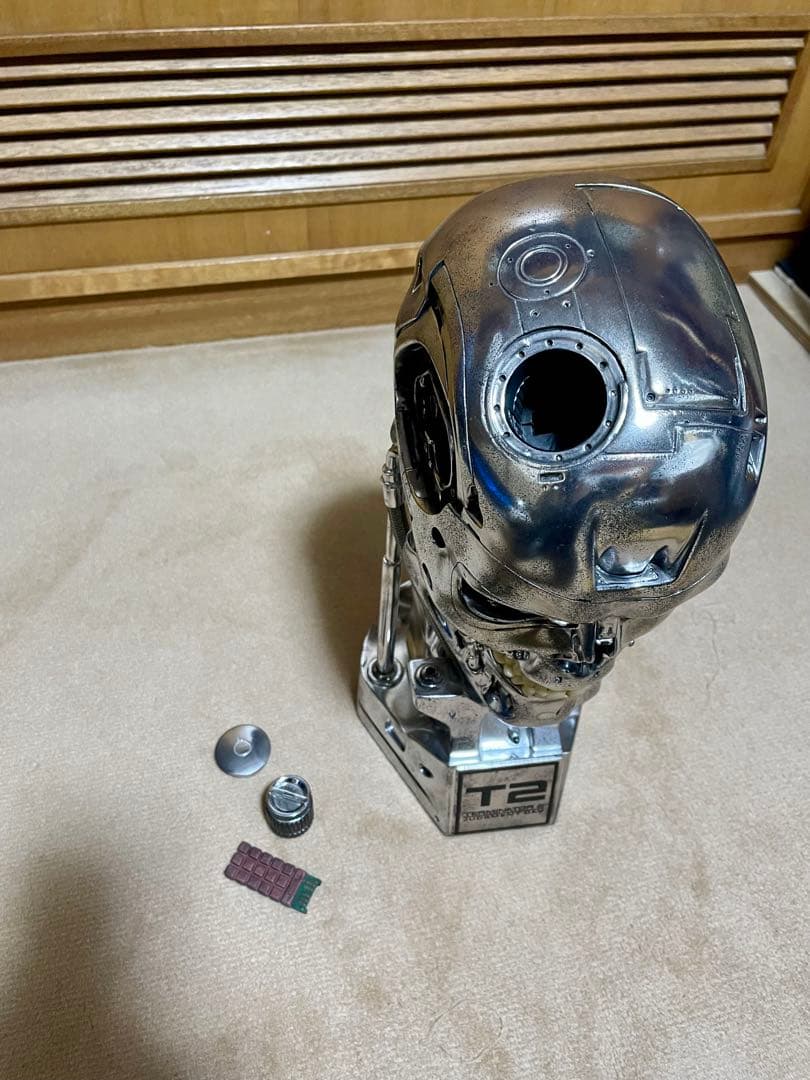 希少】サイドショウ T-800 ターミネーター2 1/1バスト（コンバット版）