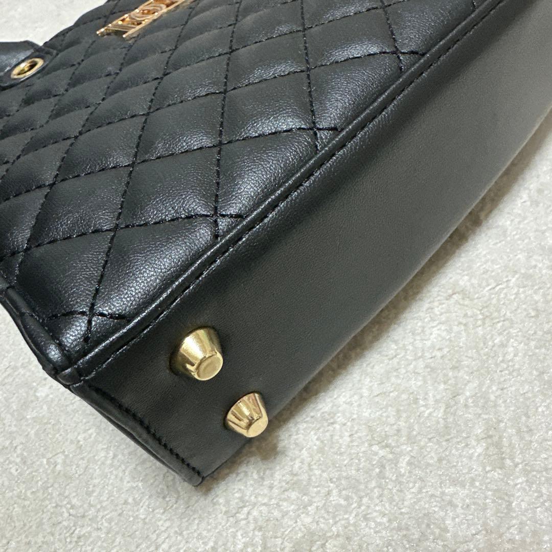 【美品】 Darich キルティング チェーン バック 黒 人気 完売