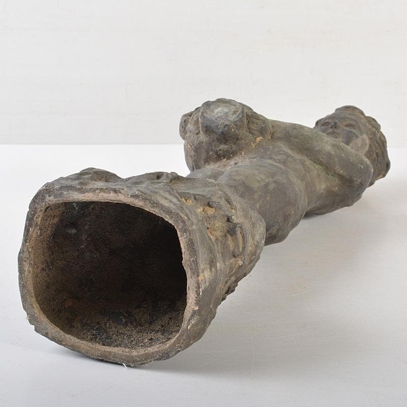 ブロンズ像少年像人物像置物高さ約43cm重さ約3kgMR7251