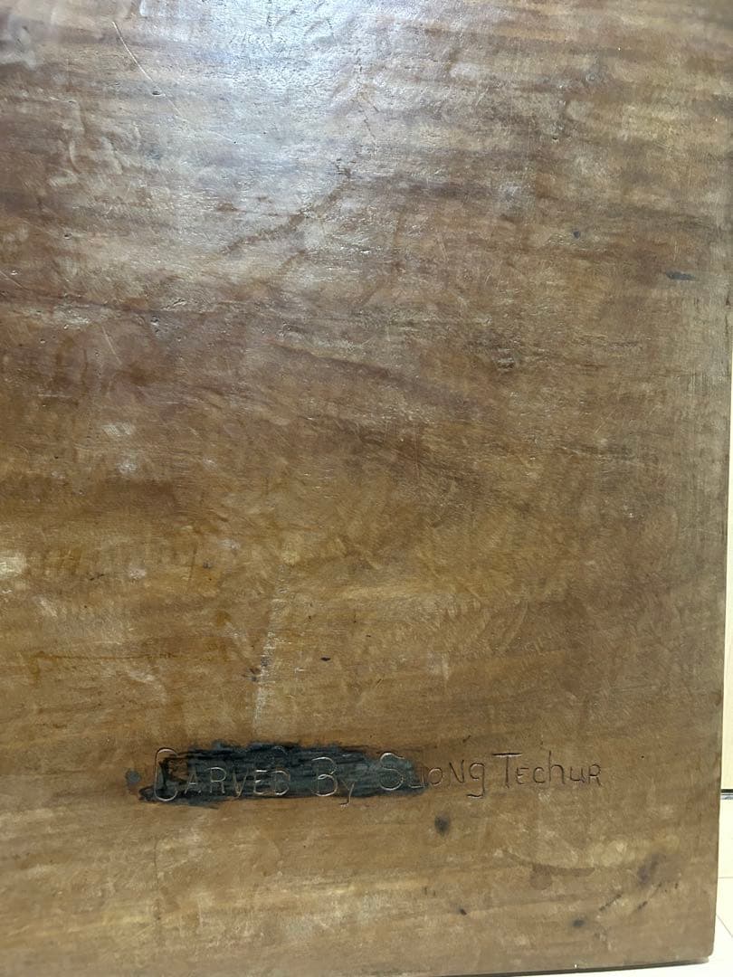 ストーリーボード パラオ国立美術館購入 木彫り