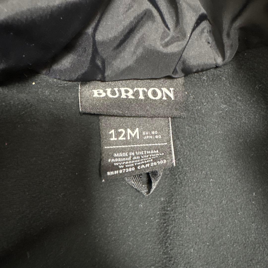 BURTON バートン　baby 80cm スキーウェア　防寒着　羽毛　12m