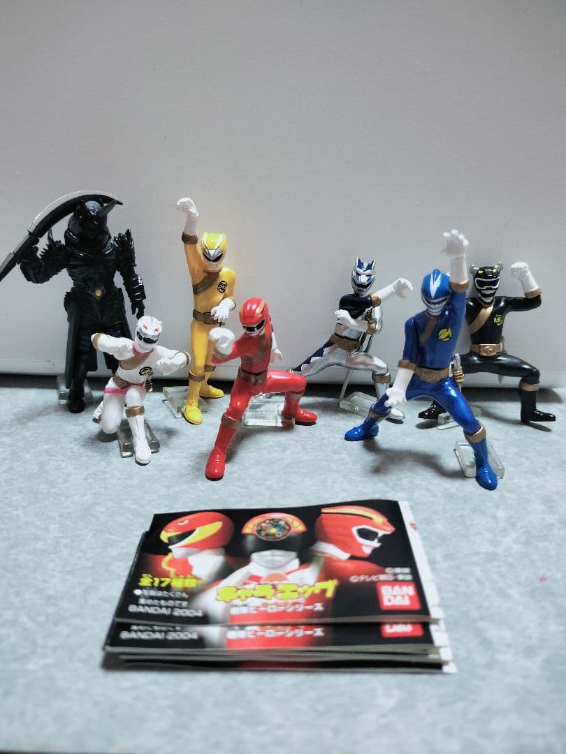 ☆キャラエッグ☆百獣戦隊ガオレンジャー☆6種☆