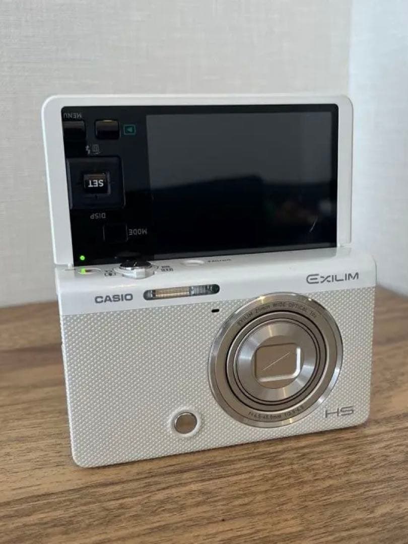 CASIO EXILIM EX-ZR70(ホワイト)デジカメ 充電器付き