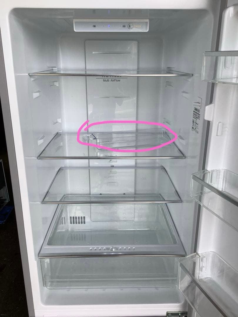 2021年製 アイリスオーヤマ 2D冷蔵庫 IRSN-23A-S 231L 銀★