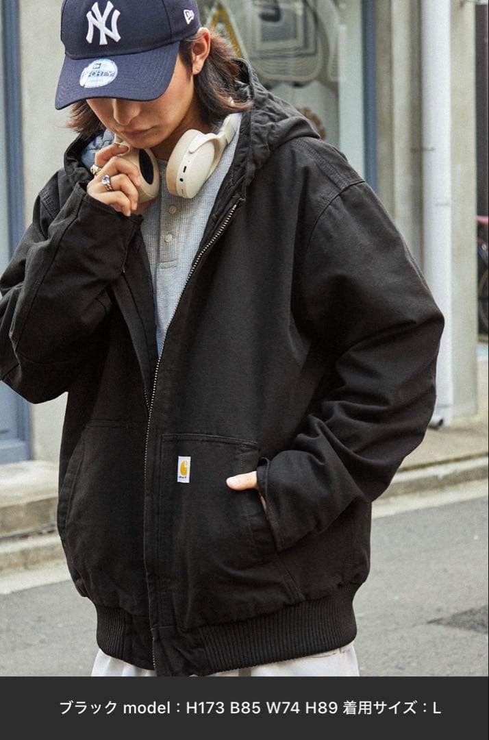 【ストロー 】carhartt アクティブフードジャケット