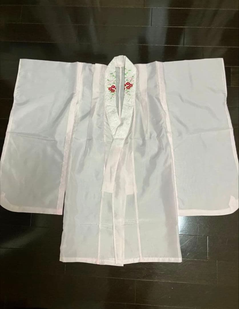 京都花ひめ　3歳 七五三　女の子　 被布セット 9点