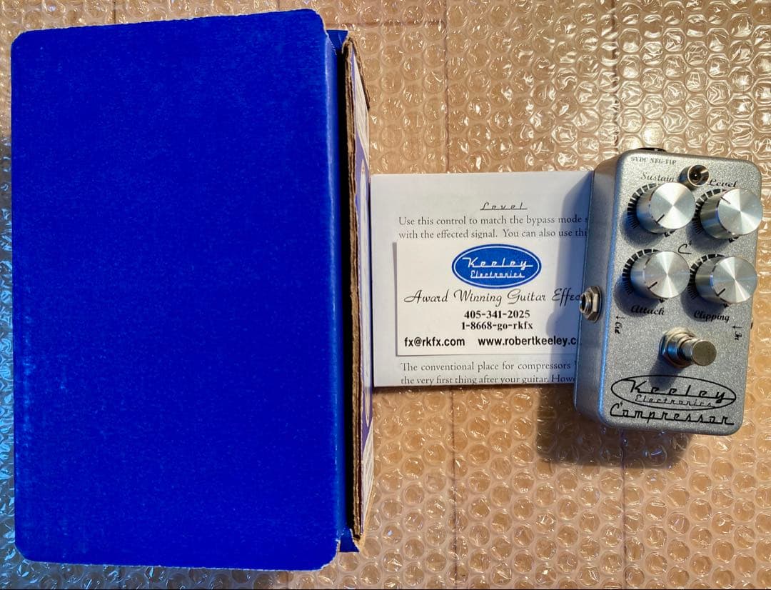 Mr.現場ライク生産完了Keeley C4 Compressor Mr.現場ライク生産完了