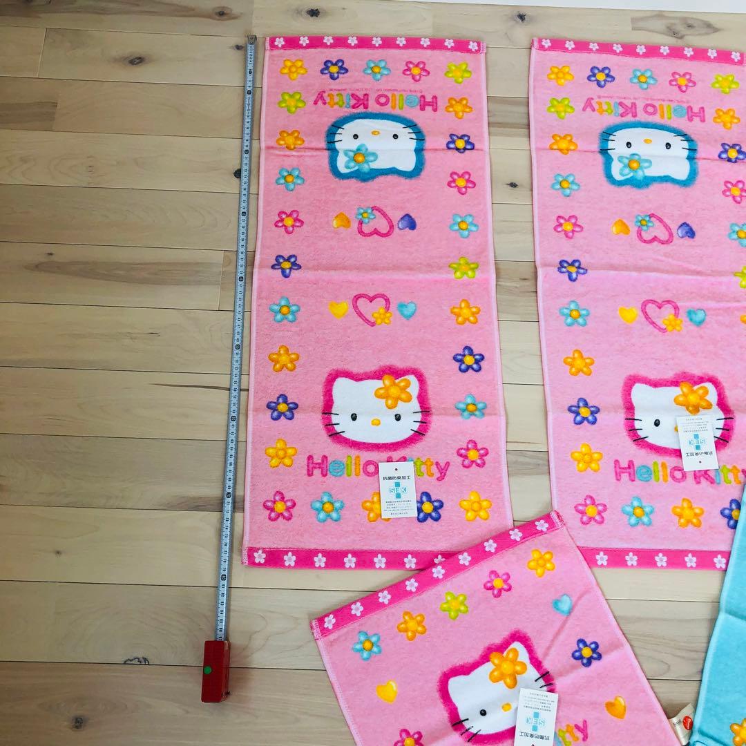 【サンリオ】平成　お花キティ　レアなハローキティ　タオル　まとめ売り