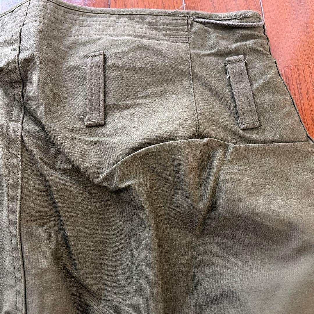 超貴重・新品】米軍放出品 81年製 防寒・デッキパンツ M - メルカリ