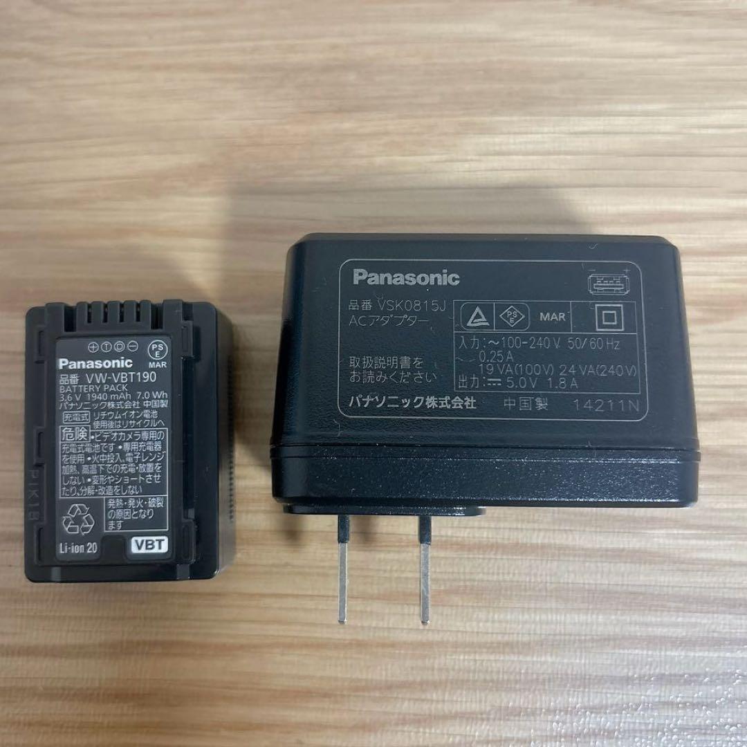 【美品】Panasonic HC-V550M ビデオカメラ キャリングケース付