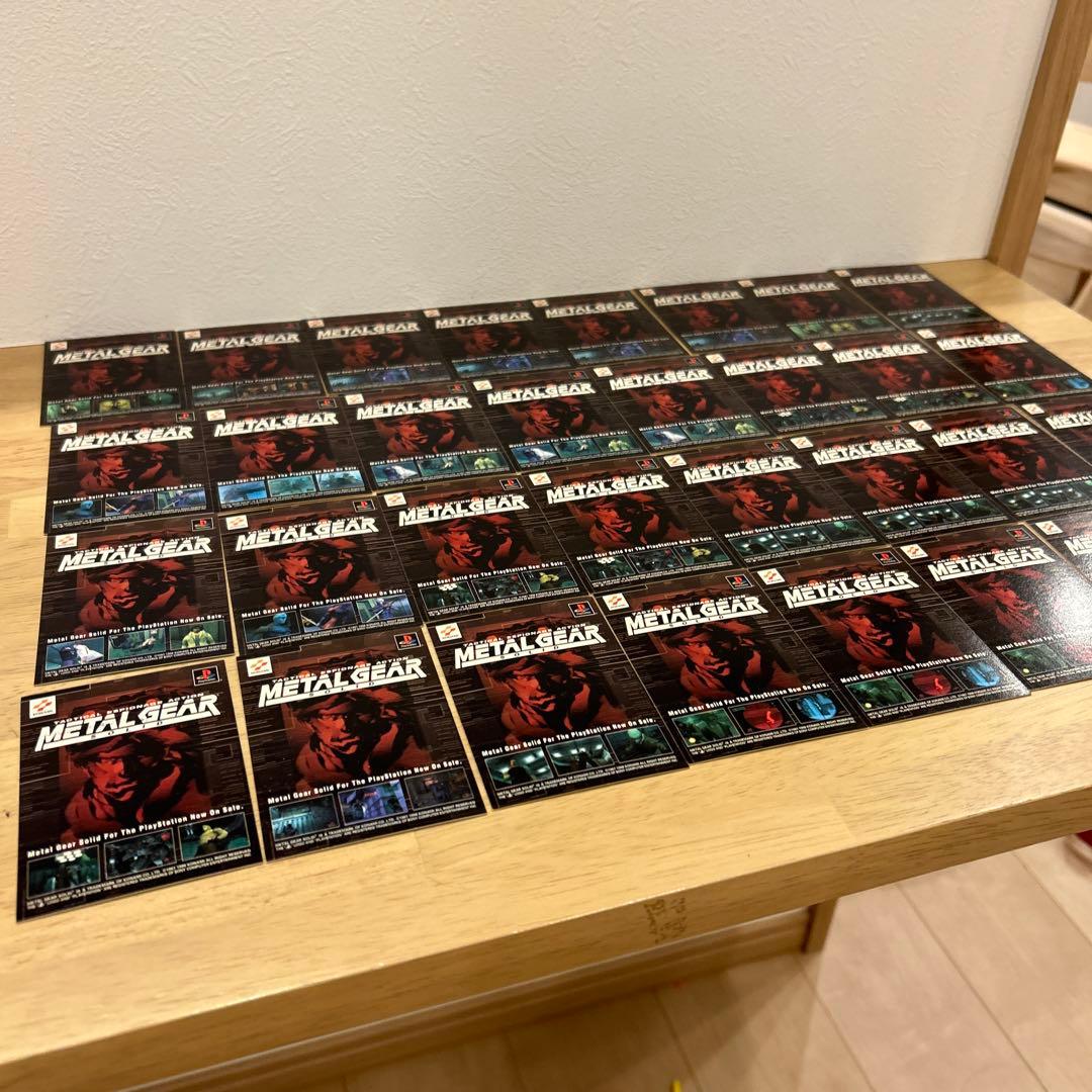 【売り切り】L GEAR SOLID メタルギア　カード93枚セット