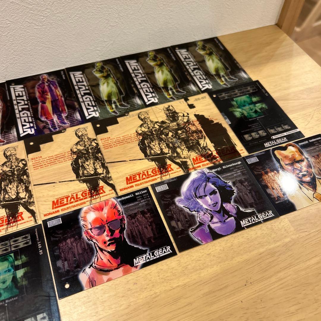 【売り切り】L GEAR SOLID メタルギア　カード93枚セット