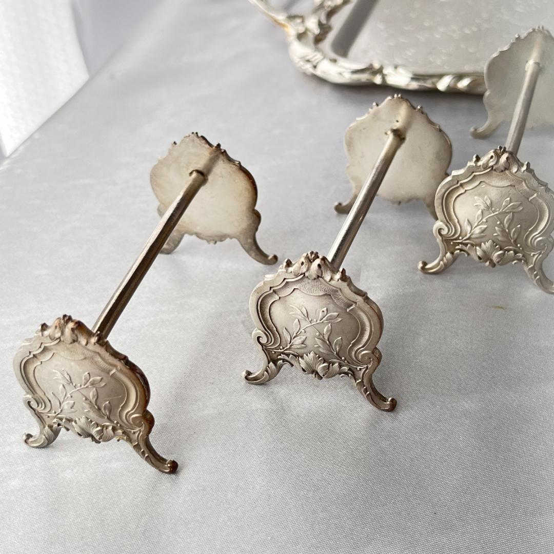 仏蘭西】 アールヌーボーのナイフレスト 6個組 Art Nouveau - メルカリ