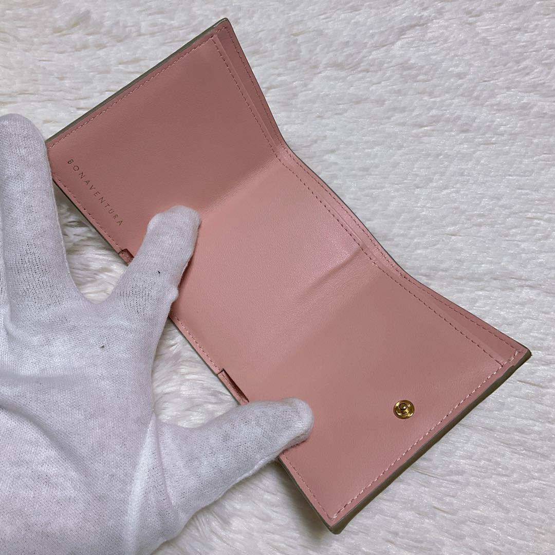 ♡超極美品♡ボナベンチュラ 三つ折り財布 スモールウォレット