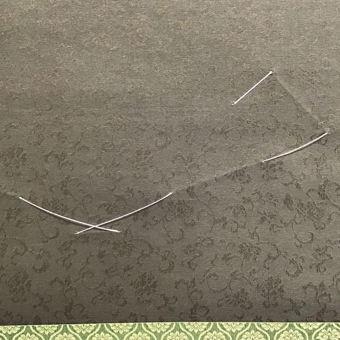 K茶道具 掛軸 御色紙幅(写真の色紙は付属していません) 紙箱