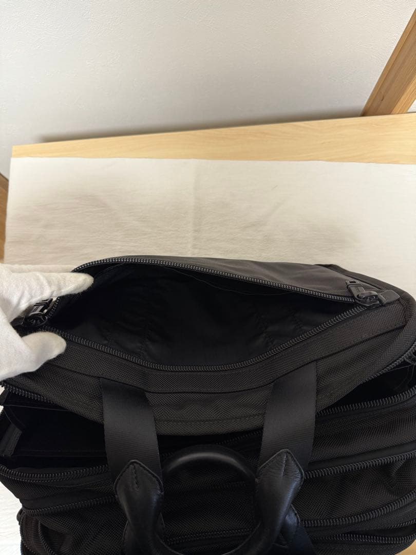 美品　トゥミ　アルファー　エクスパンダブル　オーガナイザー　ブラック　拡張機能