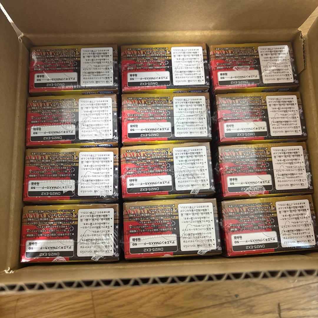 デュエキングWDreaM 2025 1カートン 12BOX未開封 シュリンク付 発売