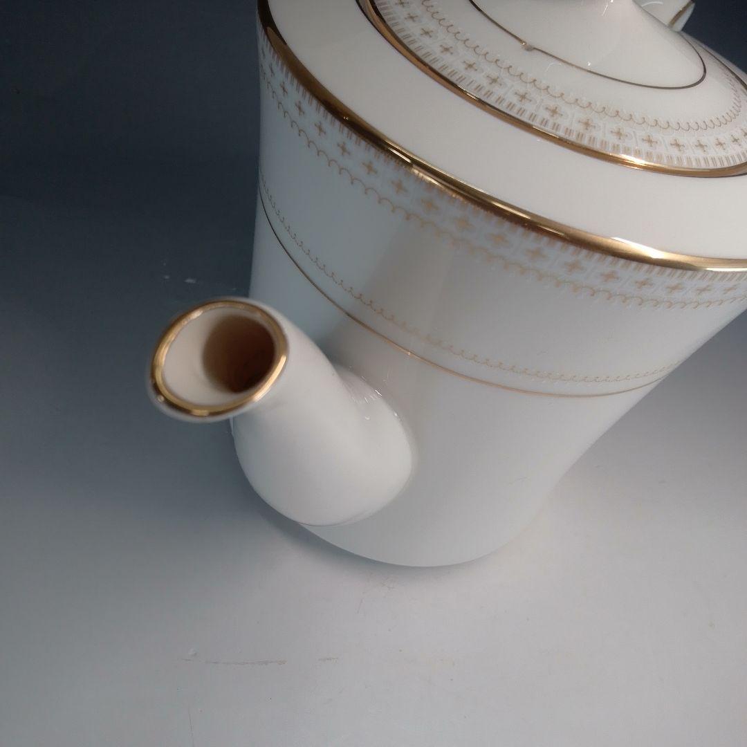 ノリタケ ティーポット 水次ヤカンの代用にも