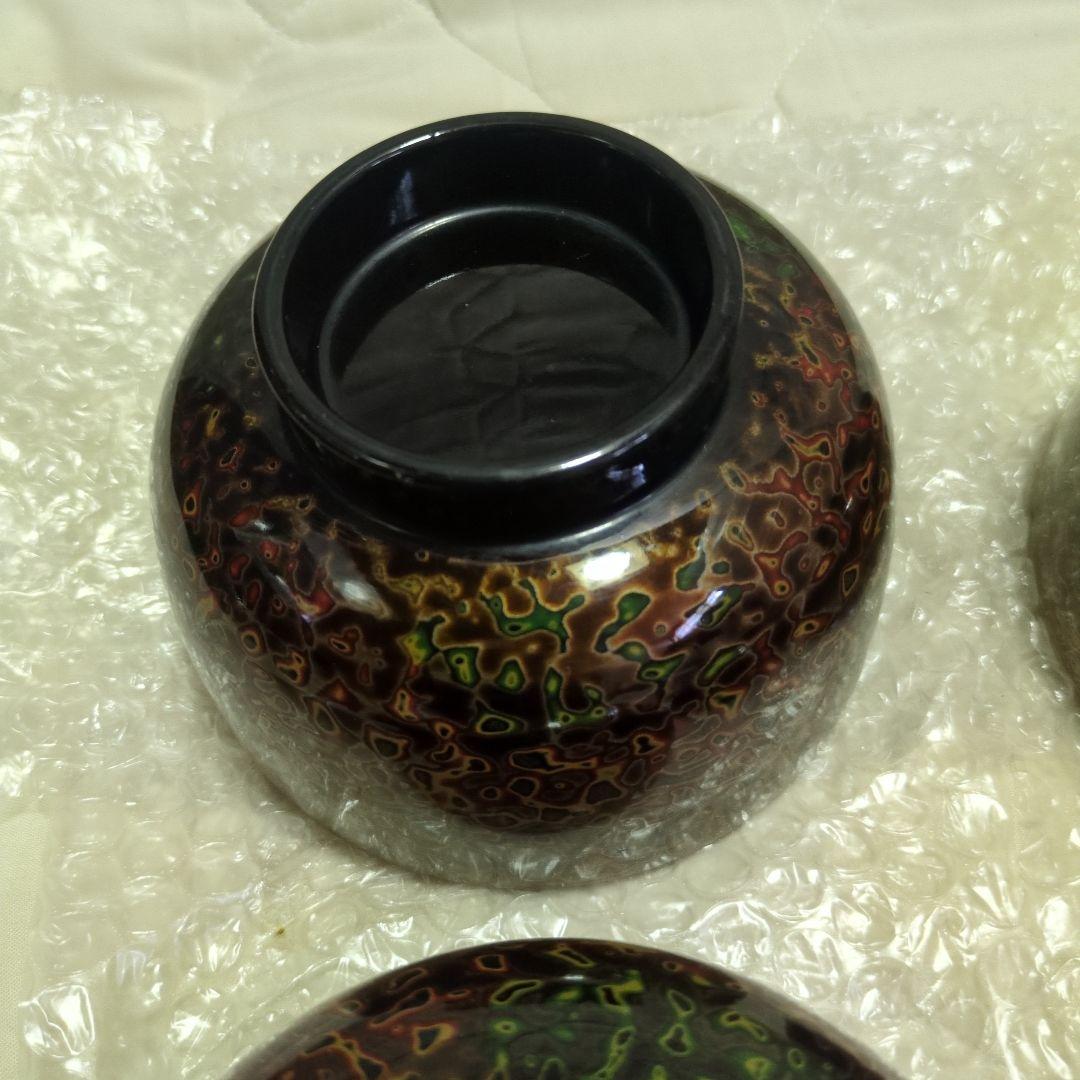 ★蔵出し　希少　津軽塗 御椀　未使用5個セット