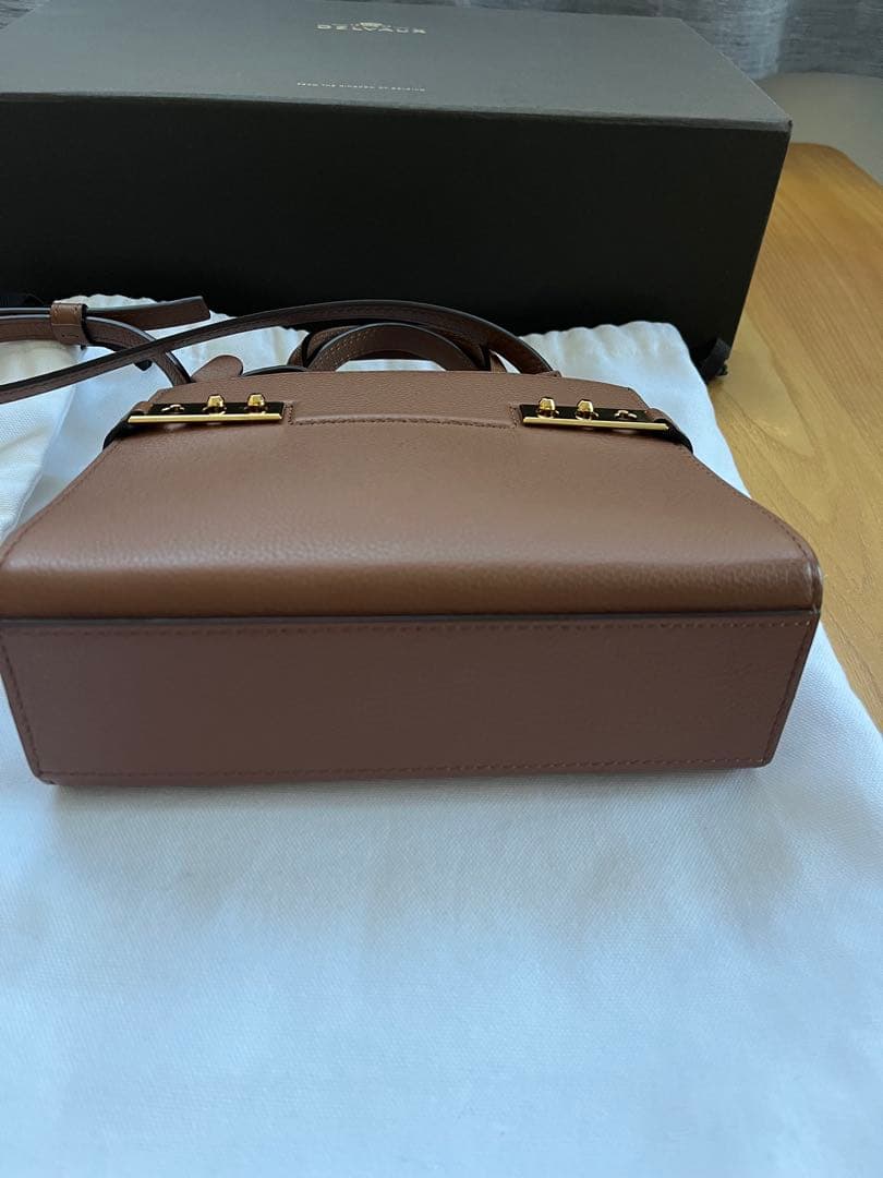 【sale】デルヴォー　delvaux タンペート　クラッシュ　美品