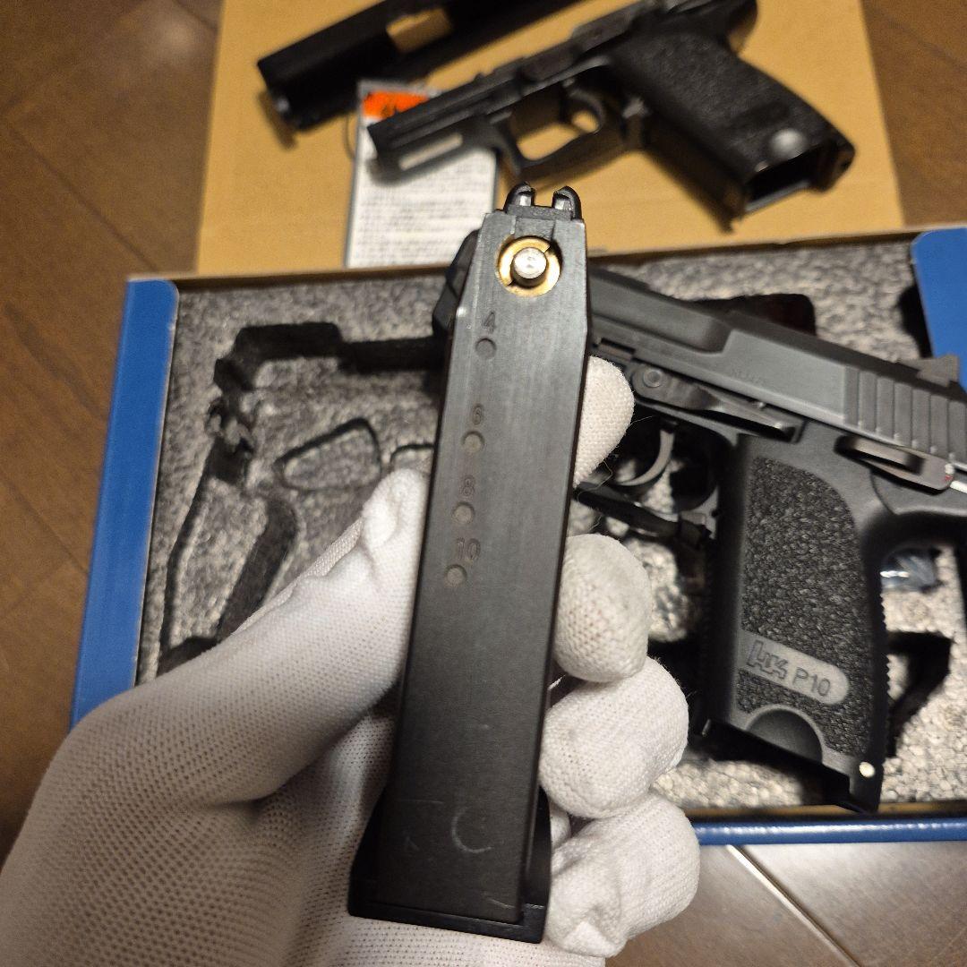 KSC HK P10 HW ガスブローバック スチール風個人カスタム　おまけあり