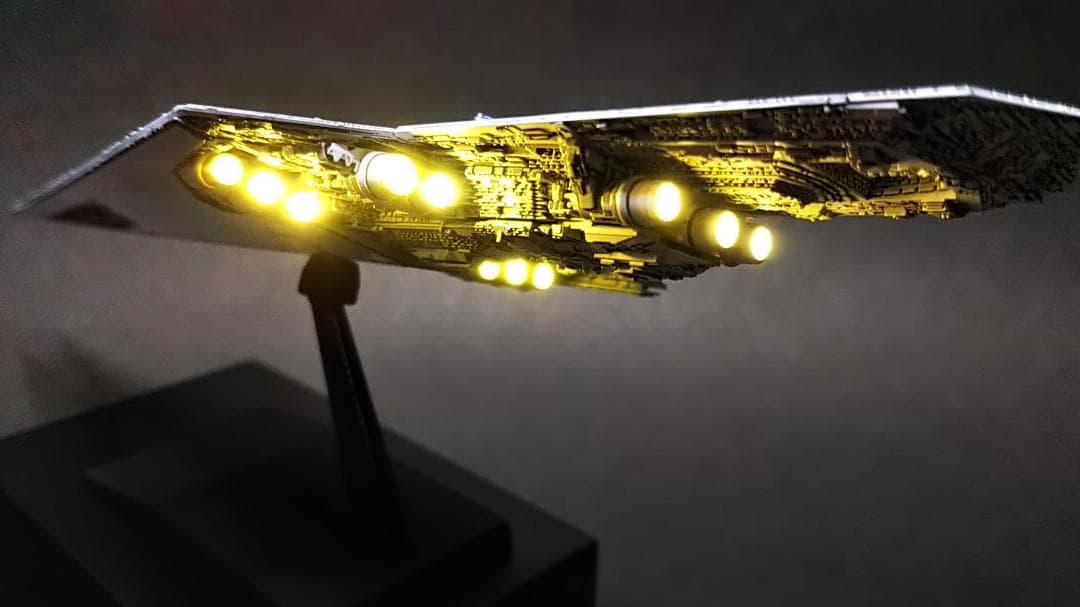 スーパー・スター・デストロイヤービーグルモデル電飾改完成品SP1