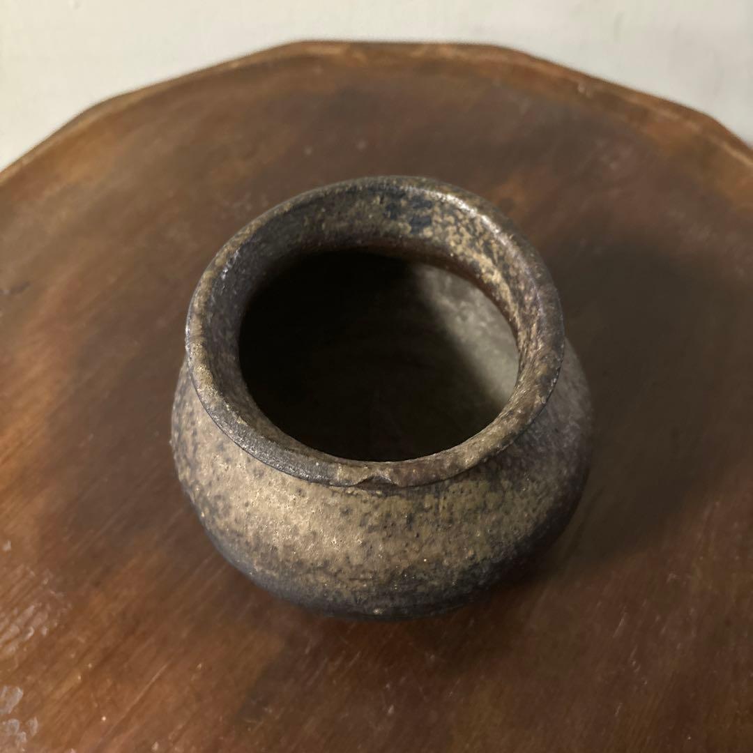 古備前小壺 鎌倉〜室町時代 骨董 花器アンティーク 検:秦秀雄 白洲正子