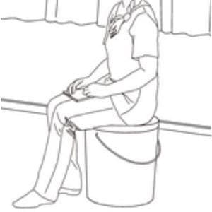 【無印良品】未使用　ポリプロピレンスツール　幅39　奥行36　高さ39cm　2点