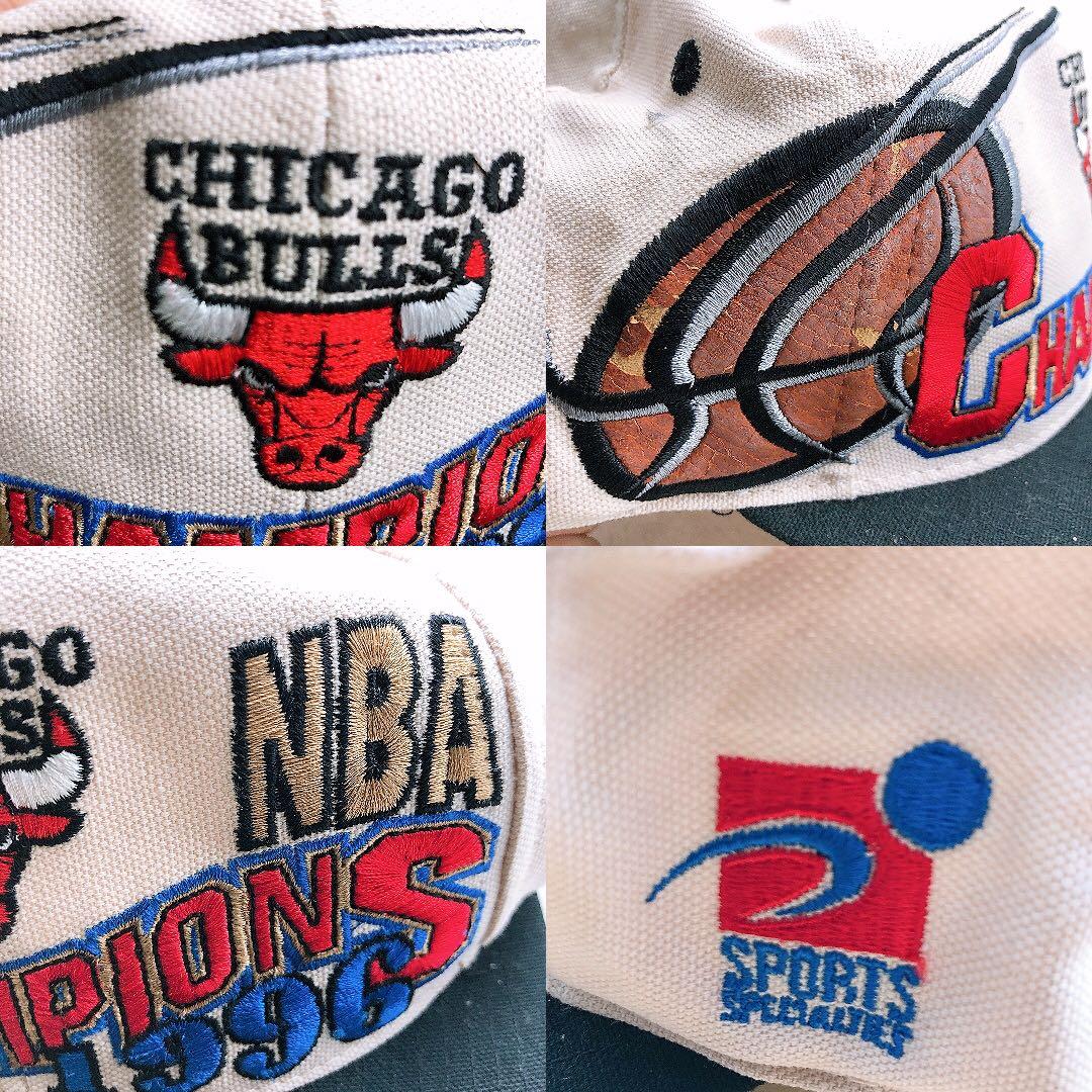 ☆レア物☆ NBA シカゴ ブルズ 優勝キャップ 1996年 チャンピオン記念