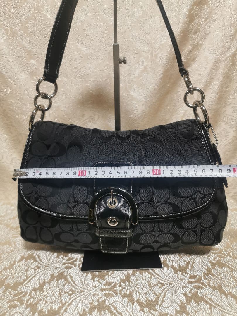 コーチ　シグネチャー　ワン　ショルダーバッグ　ソーホー　F17093