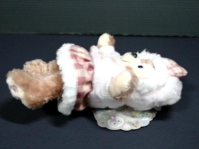 新品 ダッフィー シェリーメイ ぬいぐるみバッジ ウィンターホリデー 2019冬