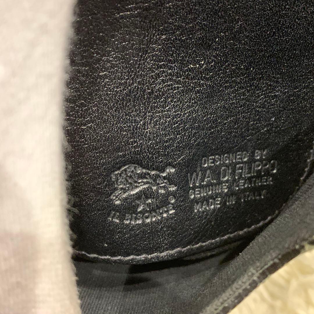 極美品✨イルビゾンテ ショルダーバッグ 現行 クロスボディバッグ ブラック