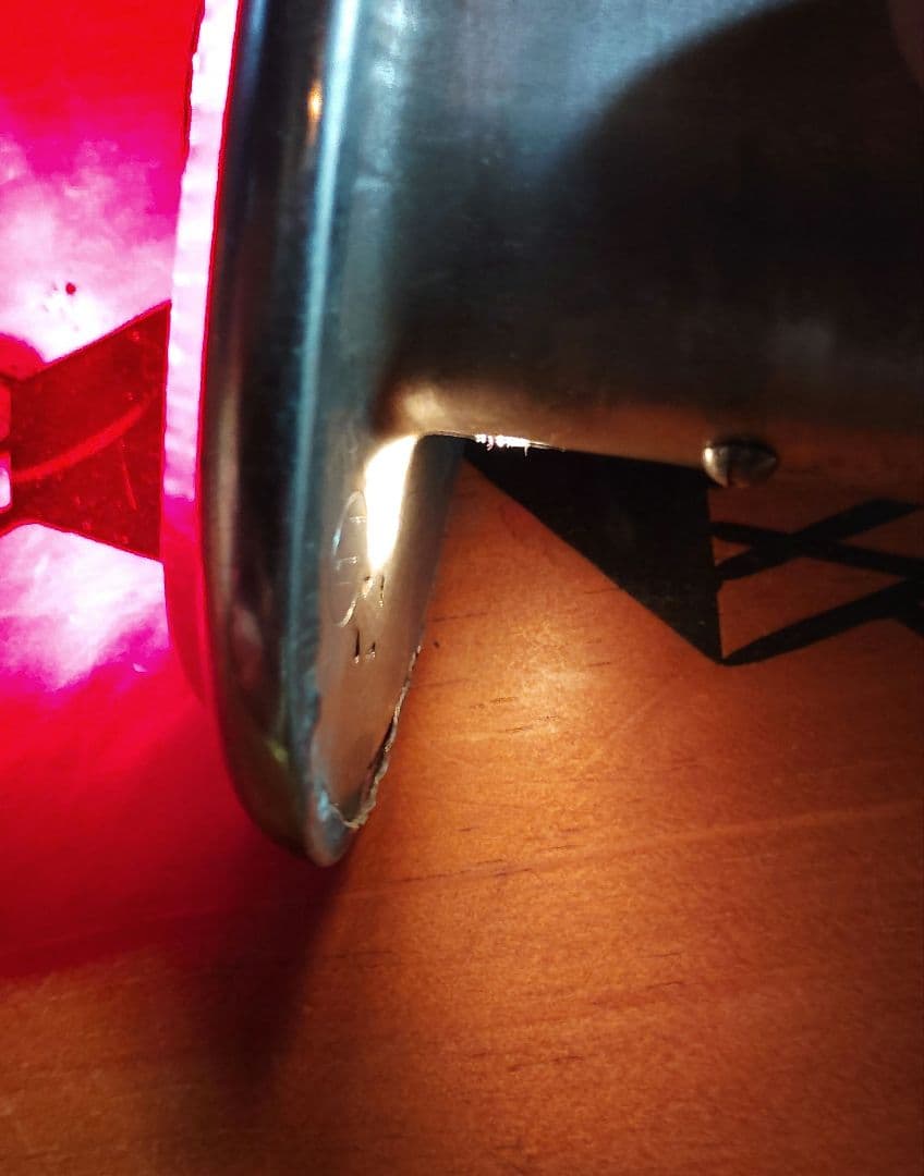 当時物☆希少ビンテージ☆ブルードットテールランプ・ラスト一点限り