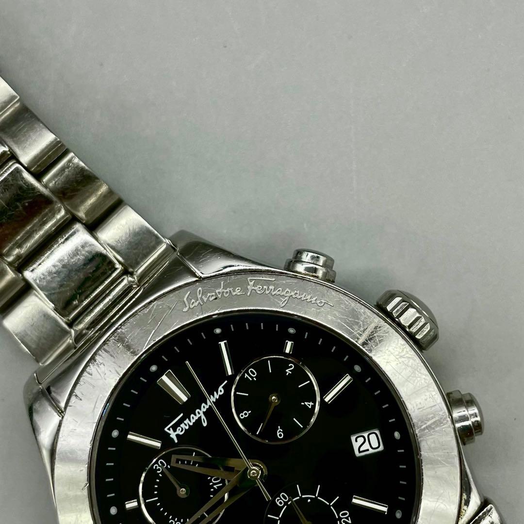 稼動品✨️Salvatore Ferragamo 腕時計 クロノグラフ デイト