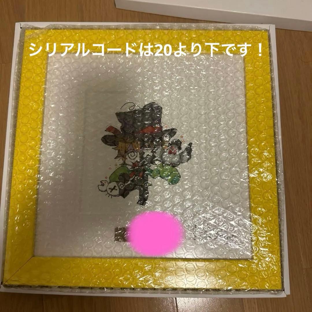 レトルト レトセトラ ドット絵 複製原画(黄) 直筆サイン入り - メルカリ