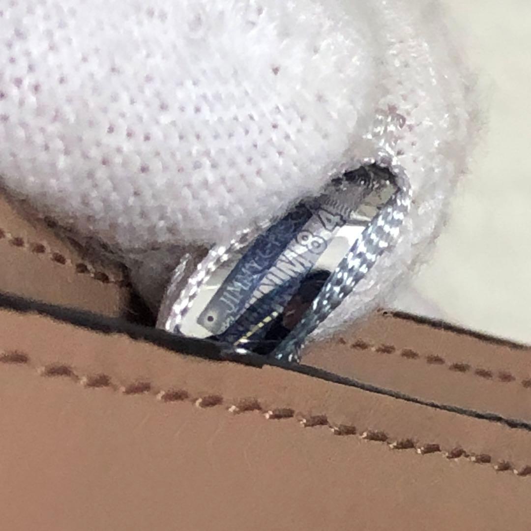 新品未使用ジミーチュウ三つ折り財布シェリカラーストーンリザード柄