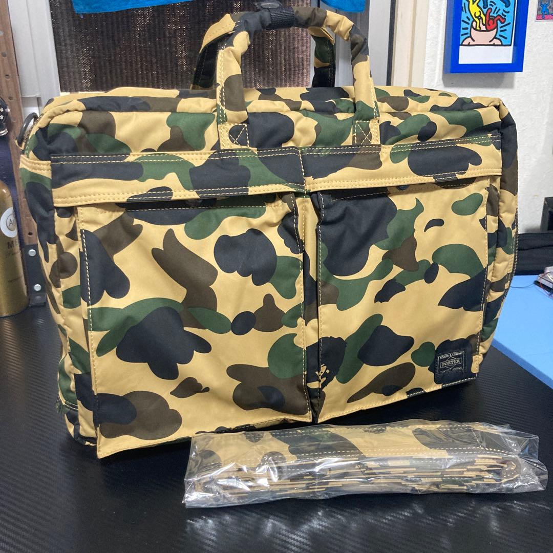 A BATHING APE×PORTER エイプ ポーター 3WAYバッグ