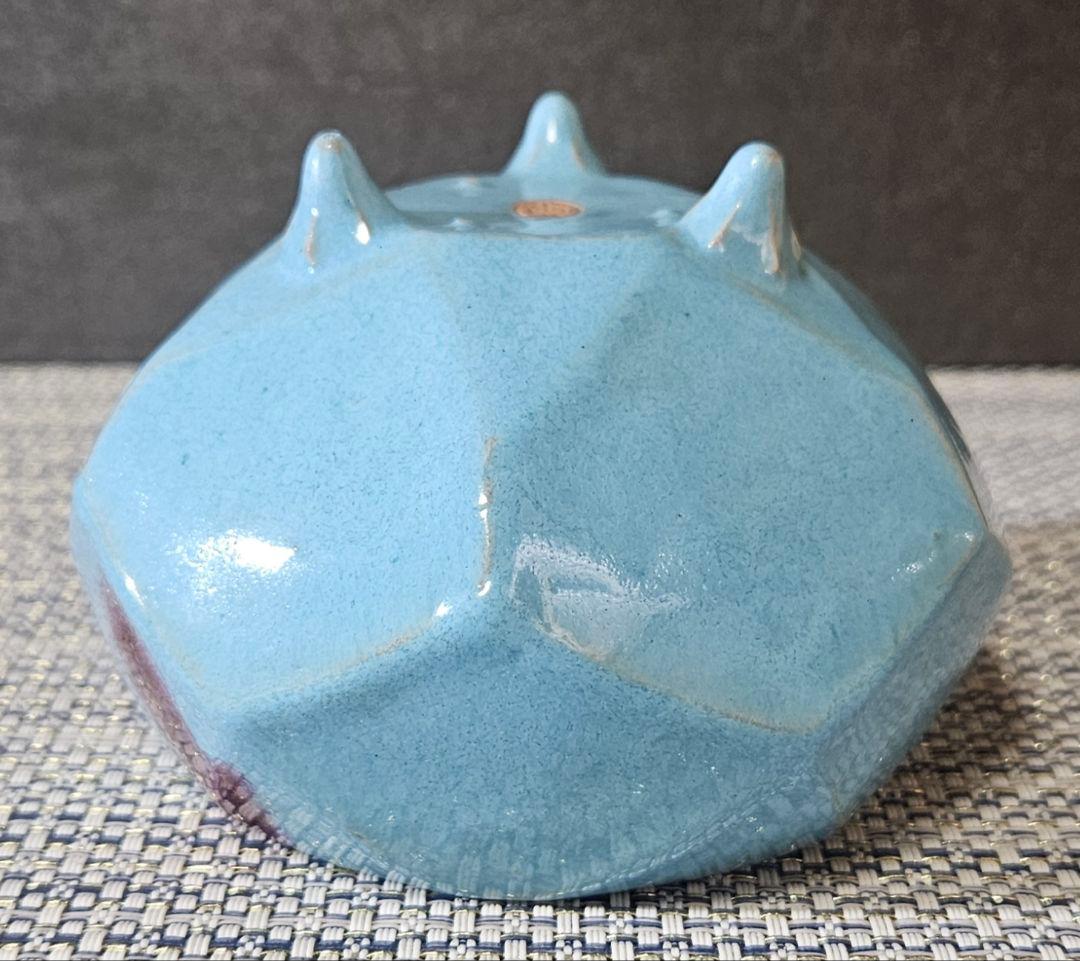 パリ萬國博覽會大賞受領作家❗】大正時代 名工 井本米泉作 倣 鈞窯