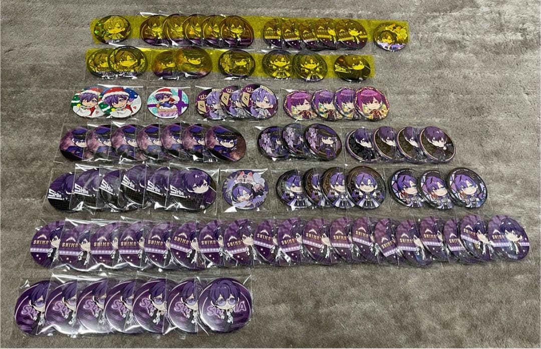 志麻 缶バッジ セット売り(組み合わせ自由)