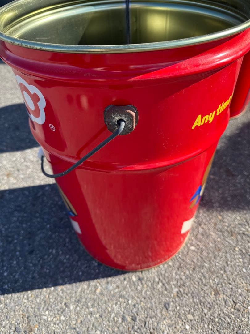 不二家ペコちゃんスツール(スチール)缶 2個まとめ売り