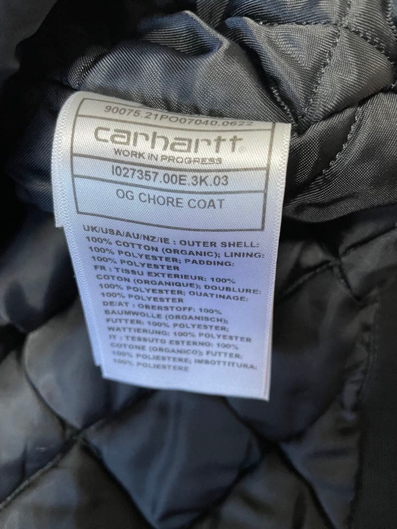 Carharttカーハート OG CHORE チョアコート Ｌサイズ