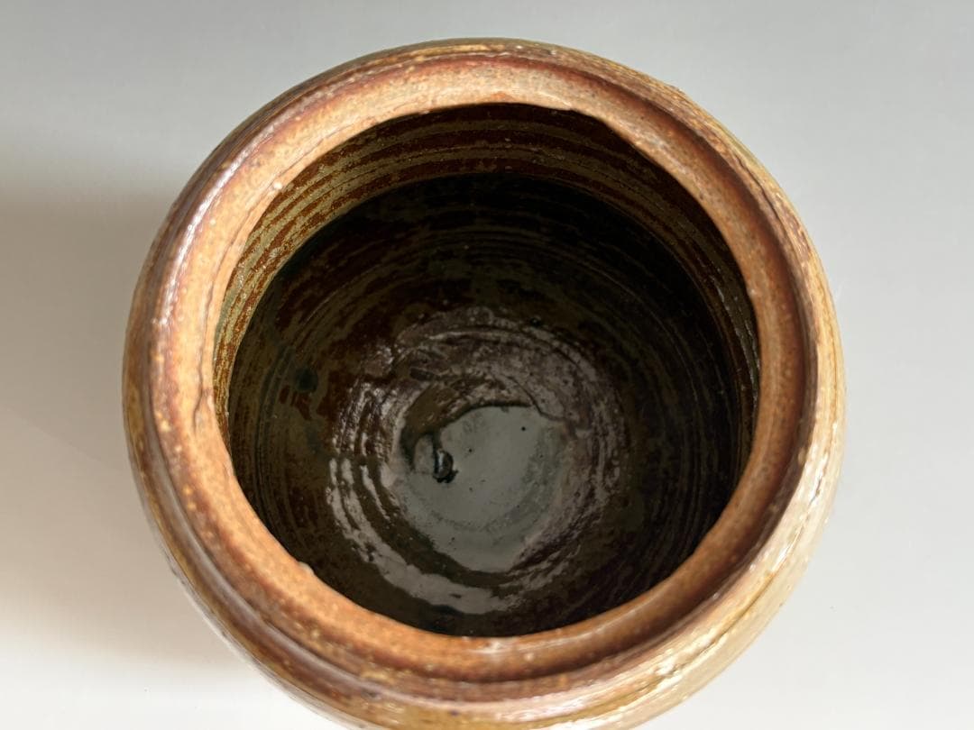 11代長岡空権 楽山焼 水指 茶道具 出雲焼 水指 11代