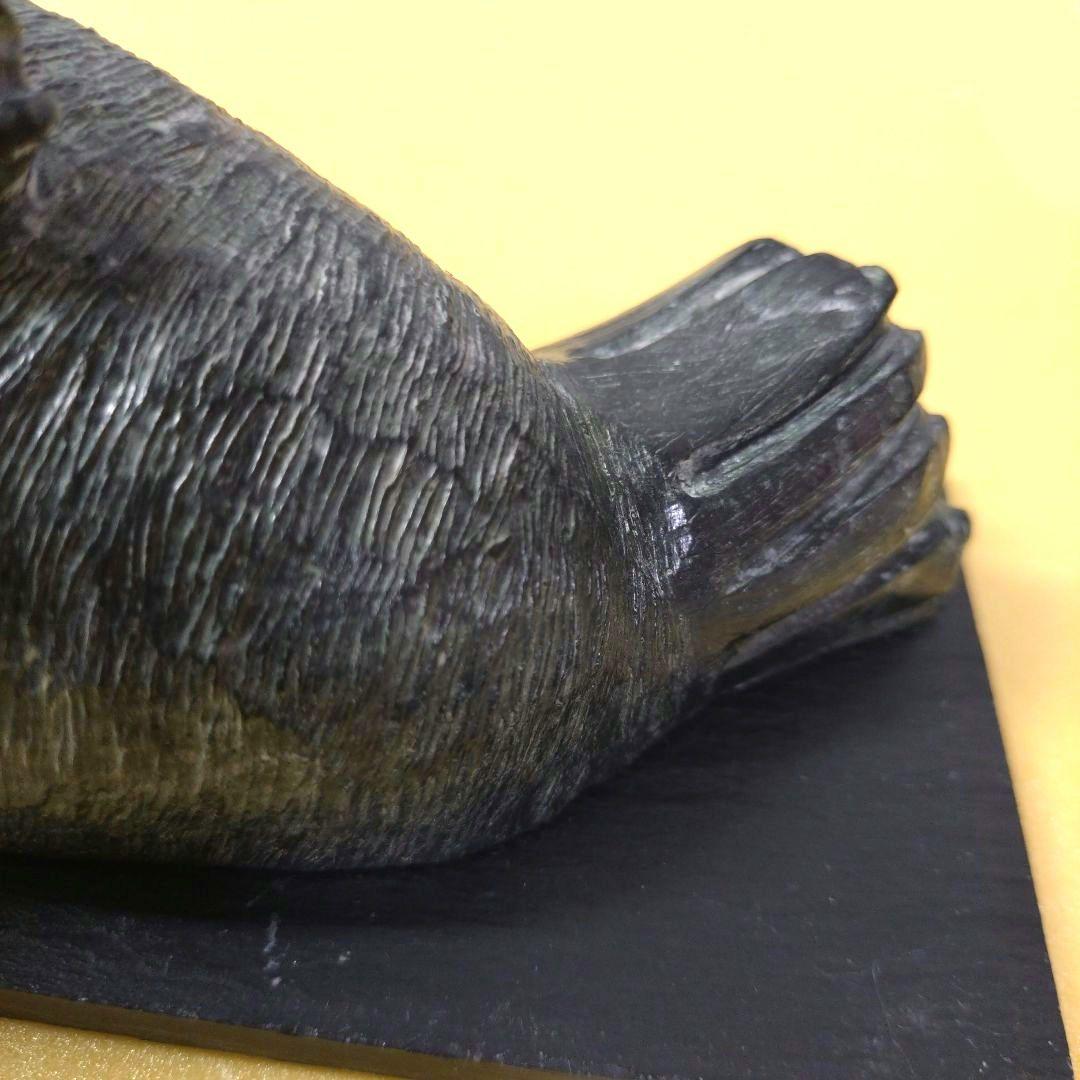 希少 ヴィンテージ ウルフオリジナル セイウチ 彫刻 カナダ製 海外工芸品